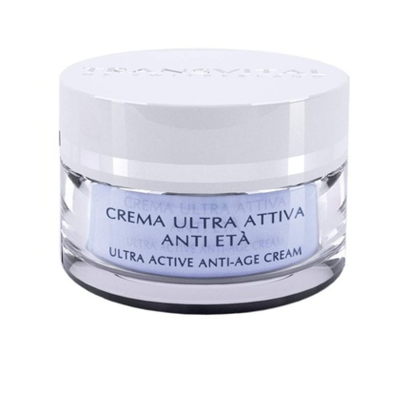 Transvital Essentials Ultra-Active Anti-Aging Cream with Collagen, Rice, and Pomegranate 50ml