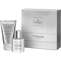 Gisada Titanium Men's Fragrance Set Eau De Parfum 50ml and Shower Gel 100ml