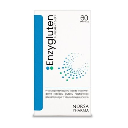 Norsa Pharma Enzygluten Dietary Supplement 60 Capsules