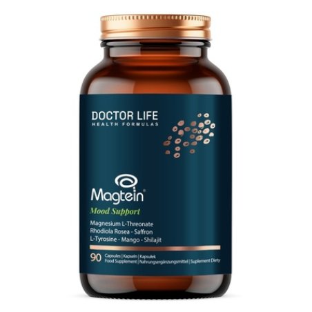 Doctor Life Magtein L-Threonate Magnesium Dietary Supplement Mood Support 90 Capsules