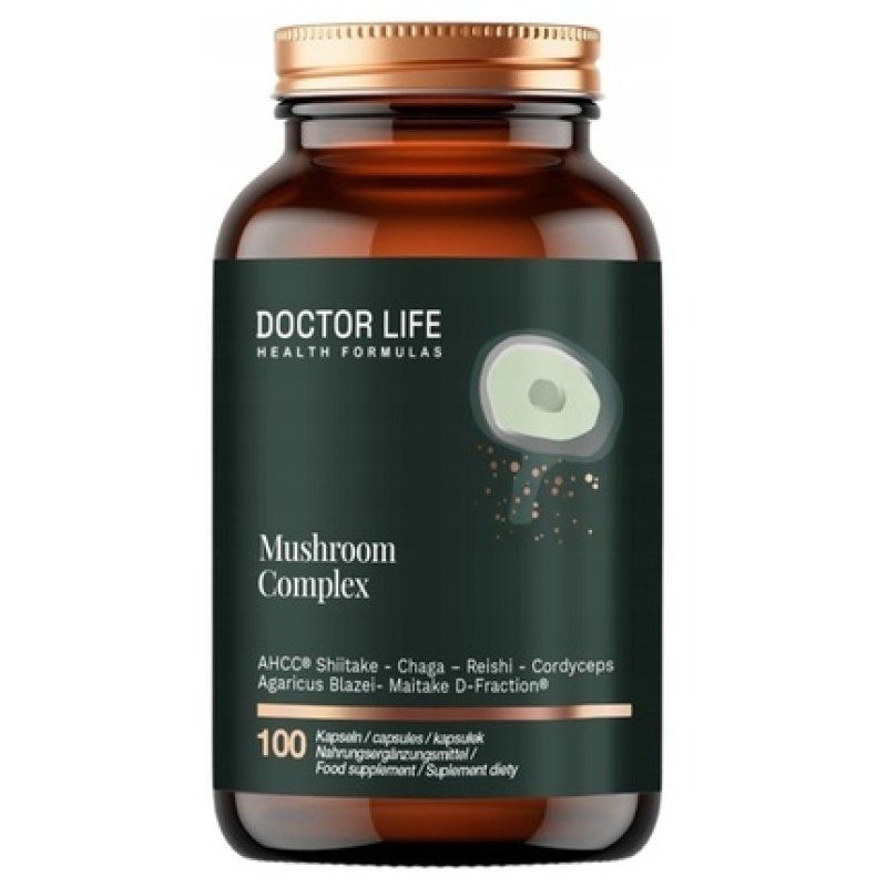 Doctor Life Mushroom Complex Dietary Supplement 100 Capsules