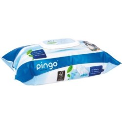 Karton Pingo Wet Wipes 80 Pack Aloe Vera Dermatologically Tested - Pack of 12