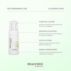 Microbiome Cleansing Foam by Mila D'Opiz for Women 3.38 Oz