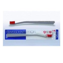 Swissdent Profi Colour Toothbrush In Grey/Red
