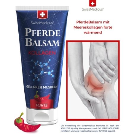 Pferdebalsam with Collagen Massage Gel with Soothing Herbs 200ml - HOT