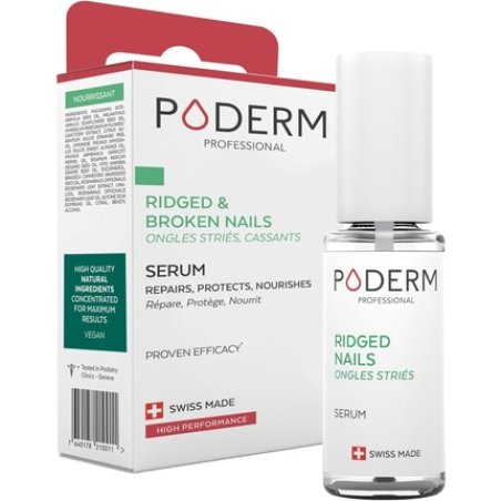 Poderm Fragile Splitting Ridged Nails 2-in-1 Treatment with Plants