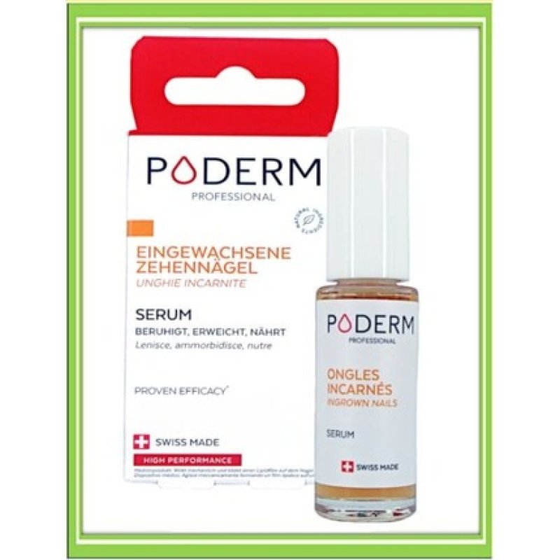 Poderm Nail Softener Prevents Ingrown Toenails 8ml
