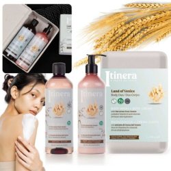 Itinera Gift Set Soothing Body Wash and Body Lotion with Oats 370ml