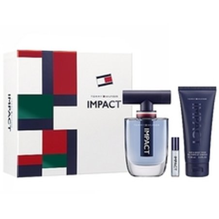 Tommy Hilfiger Impact Gift Set With Edt 100 Ml, Shower Gel 100 Ml, And Miniature Edt 4 Ml