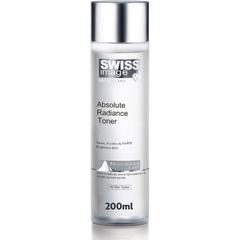 Swiss Image Absolute Radiance Toner 200ml - Removes Make-Up and Reduces