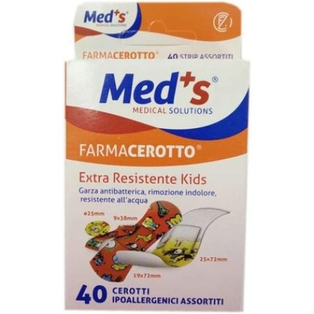 Med Farma Extra Strong 40 Children's Bandages Assorted