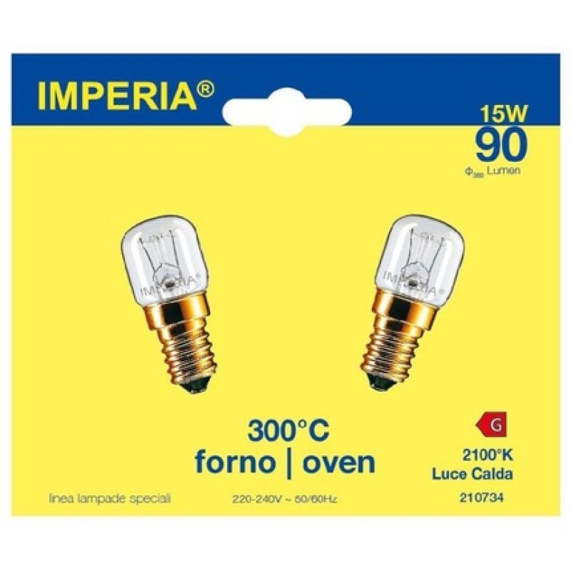 Oven Lamp 15W - 300 Degrees