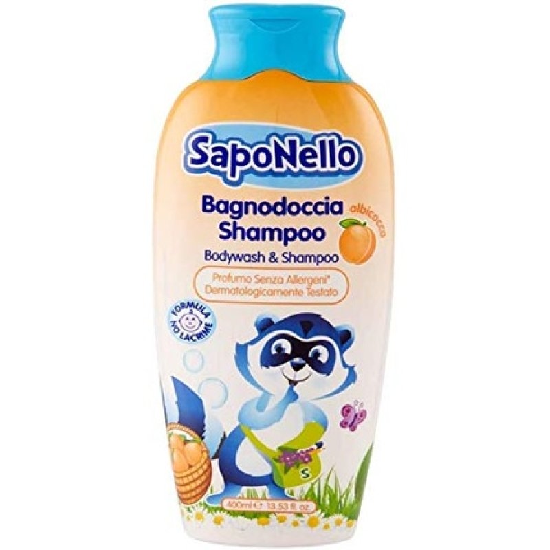 Seife Bad Shampoo Apricot 400ml Shower Gel for Kids
