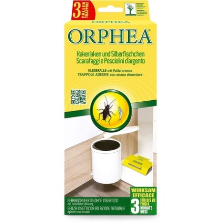 Orphea Silverfish Trap 3 Month Long-Lasting Effect Odorless