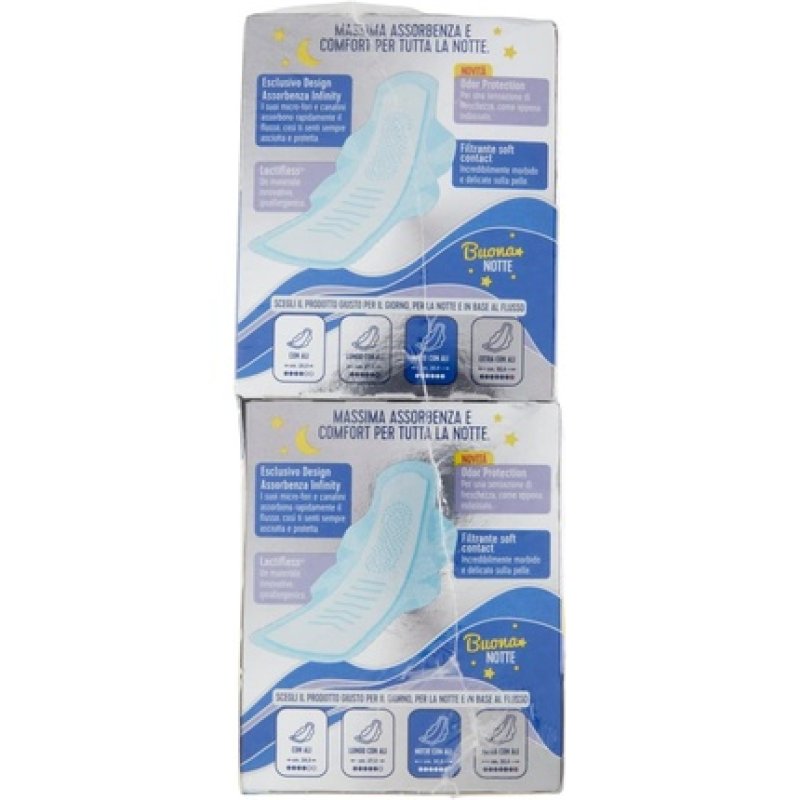 Lines Night Wings with Lactiflex 36 Pieces