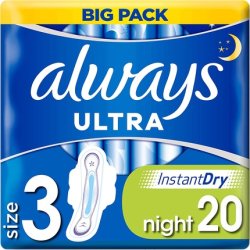 Always Ultra Night 20 Count