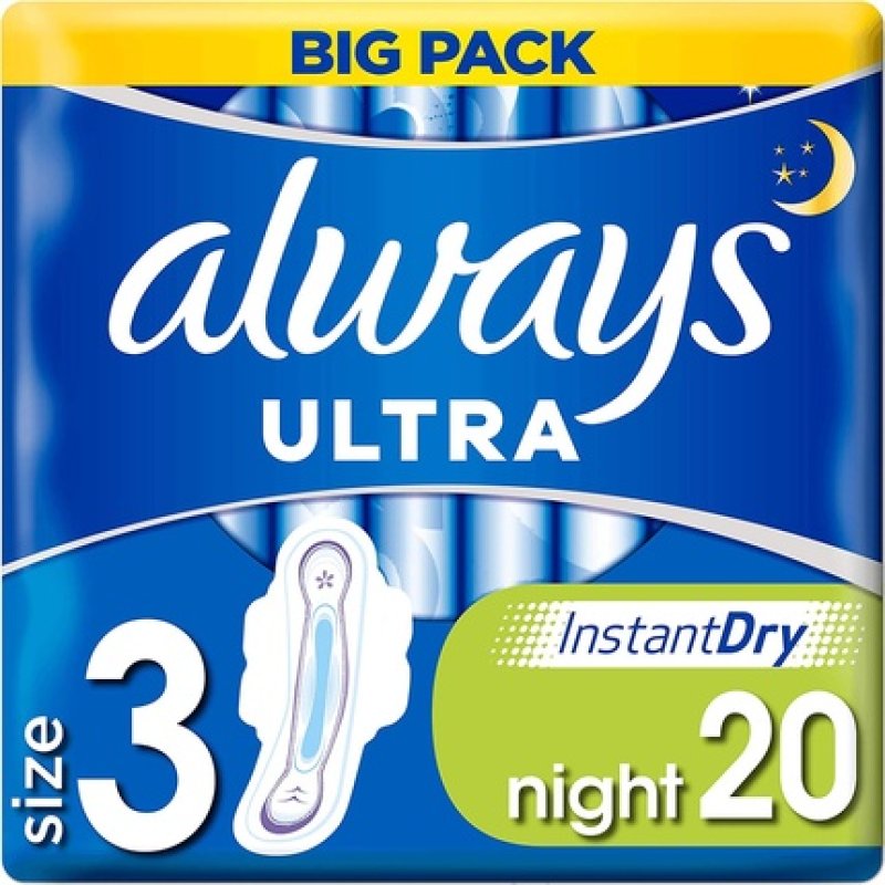 Always Ultra Night 20 Count