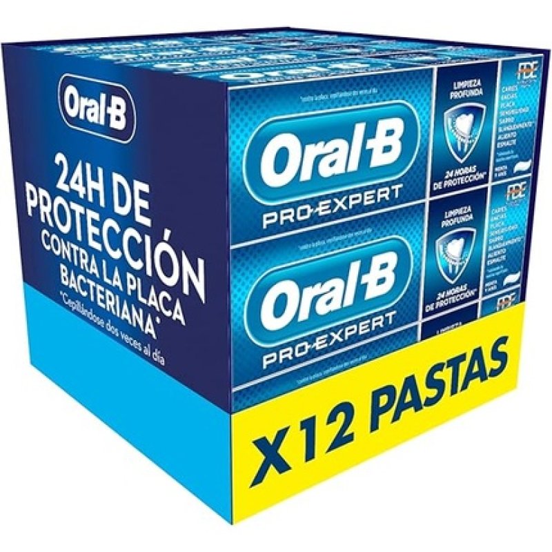 Oral-B Toothpaste Pro-Expert Deep Clean - 75 Milliliters, Pack Of 12