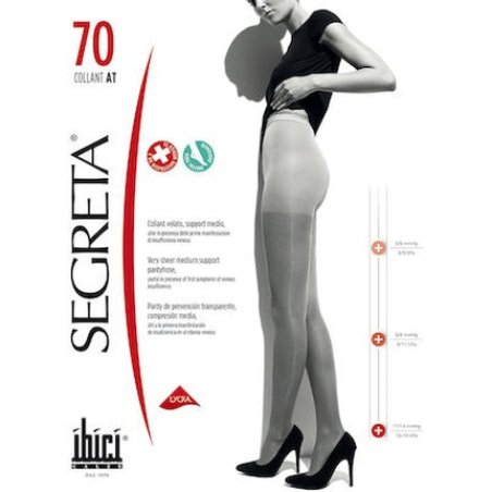 Segreta 00019 Tights 70 Den 1114 Mmhg Smoke