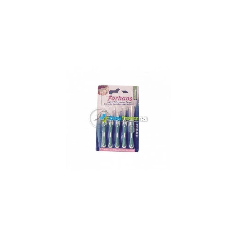 Uragme Forhans Travel Interdental Brushes 5 Pieces