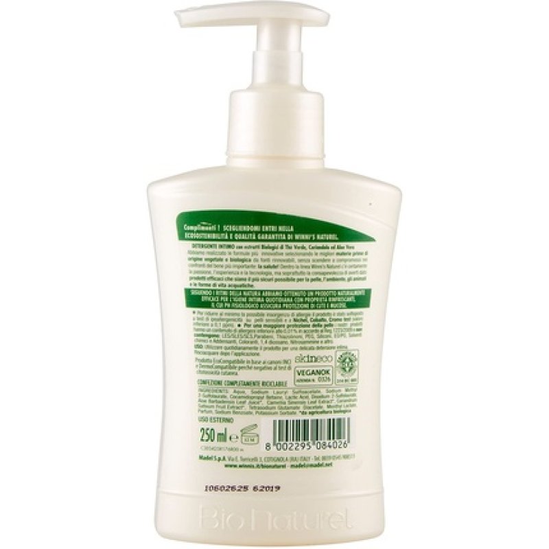 WINNI'S Intimate Soap with Green Tea 250ml