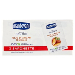 Mantovani Neutral Soap With Organic Argan Oil
