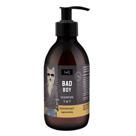 Laq Bad Boy Regenerating Shampoo 1 In 1 300ml