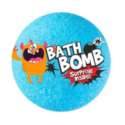 Laq Bath Ball With Surprise Blue 120g