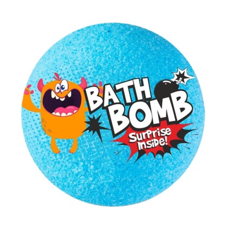 Laq Bath Ball With Surprise Blue 120g