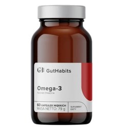 Gut Habits Omega-3 Dietary Supplement 60 Capsules