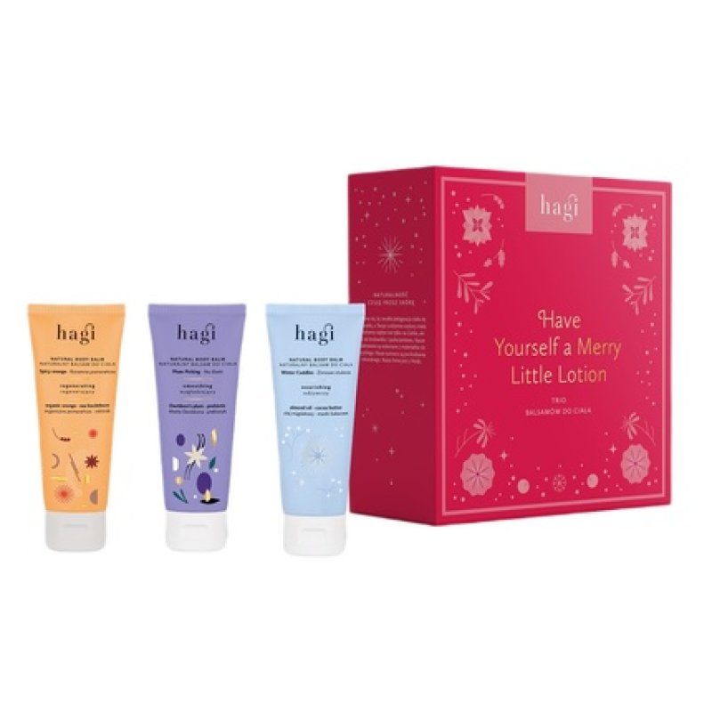 Hagiset Have Yourself A Merry Little Lotion - Spicy Orange, Plum, And Winter Embrace, 75ml Each