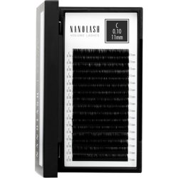 Nanolash Volume Lashes False Lashes for Professional Eyelash Extensions 11mm 0.10 C