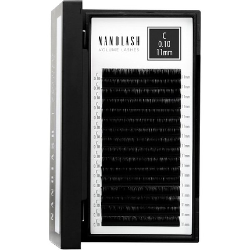 Nanolash Volume Lashes False Lashes for Professional Eyelash Extensions 11mm 0.10 C