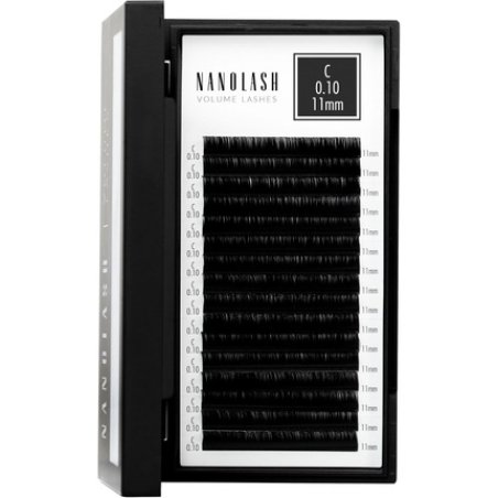 Nanolash Volume Lashes False Lashes for Professional Eyelash Extensions 11mm 0.10 C