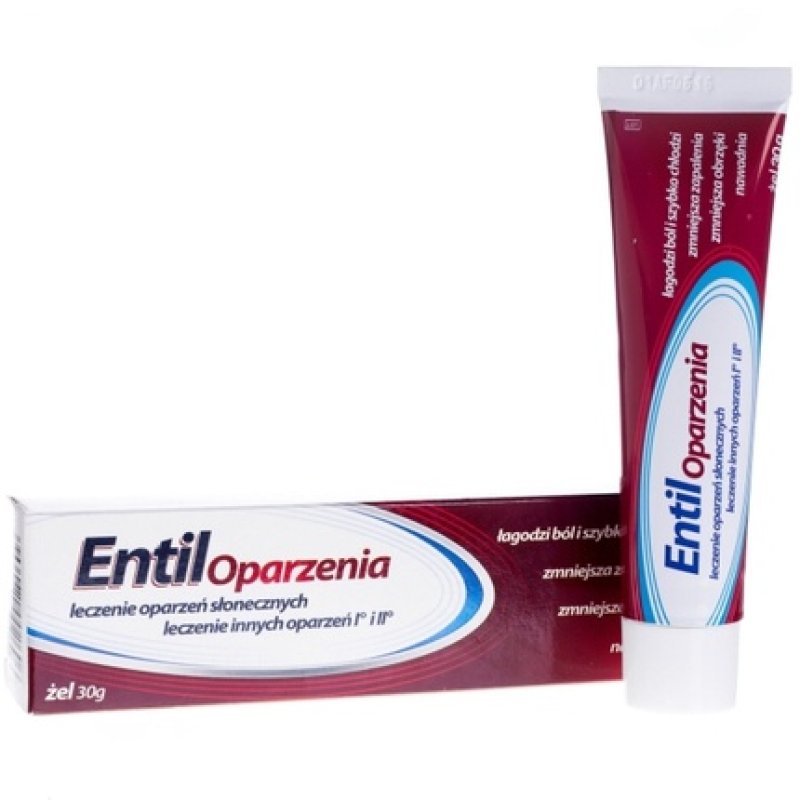 Entil Burn Gel 30 Grams - Effective Relief For Burns