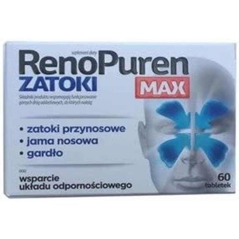 Renopuren Sinuses Max 60 Capsules