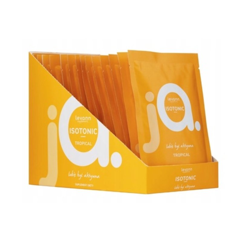 LEVANN "JA" IZOTONIK CITRUS MIX 15 SASZETEK