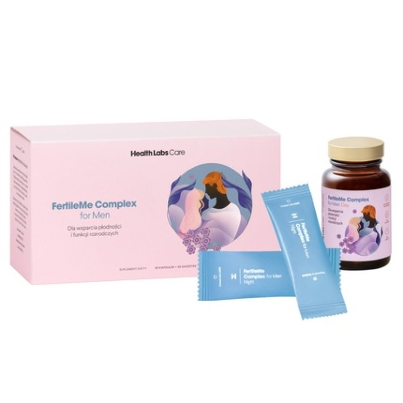 Healthlabs Fertileme Complex For Men Dietary Supplement 30 Capsules 30 Sachets