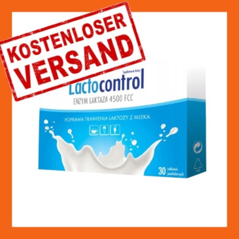 Lactocontrol Enzyme Lactase Tablets for Lactose Intolerance