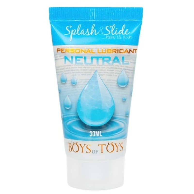 B Series Health Splash & Slide Personal Lubricant Neutral Water-Based Gel 30ml
