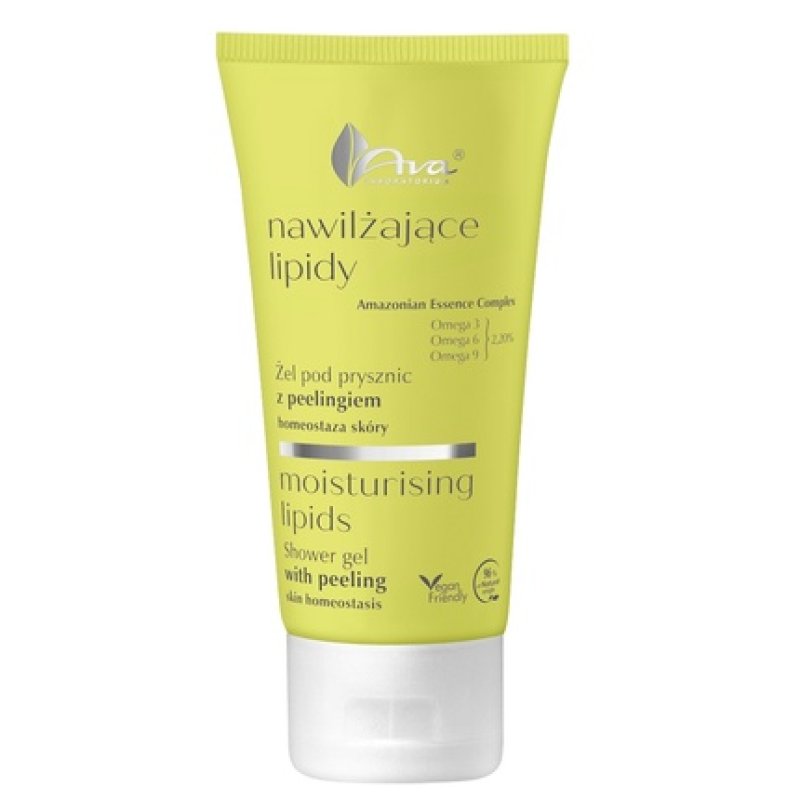 Ava Laboratorium Moisturizing Lipids Shower Gel With Scrub 150ml