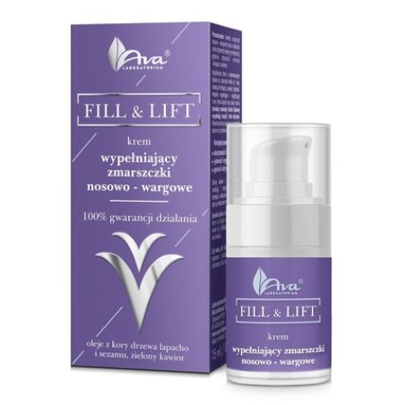 Ava Laboratorium Fill & Lift Cream For Nasolabial Folds 15ml