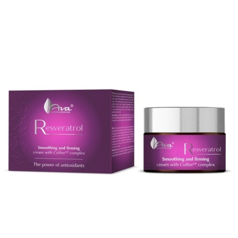 Ava Laboratorium Resveratrol Smoothing And Firming Cream With Coffee Up Complex 50ml