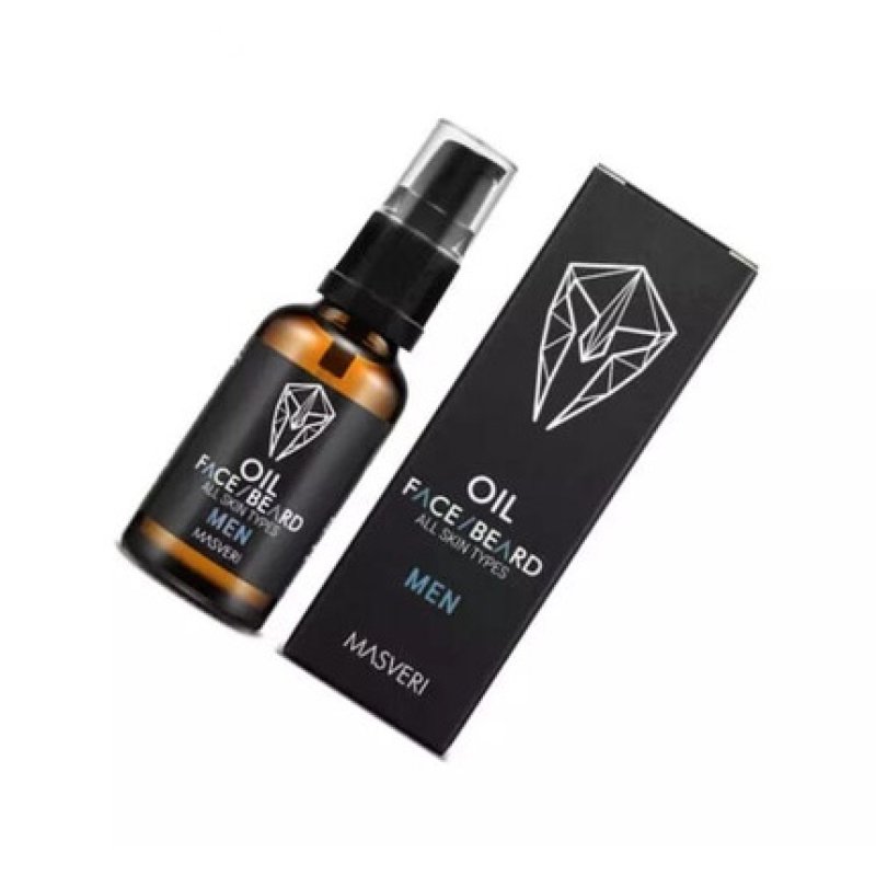 Masveri Face and Beard Oil for All Skin Types 30ml