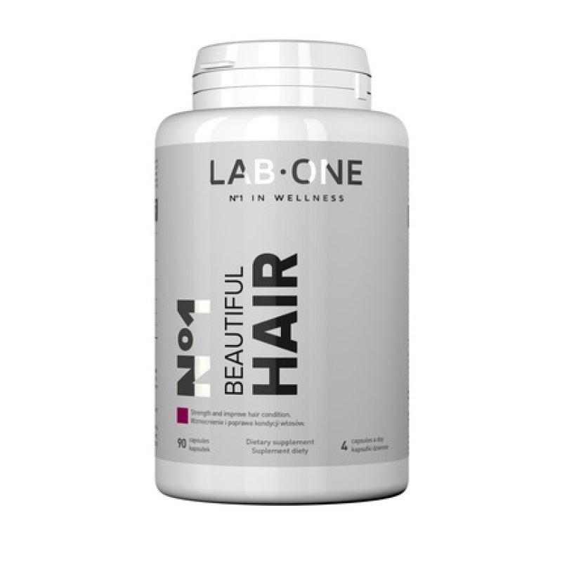 Lab One No. 1 Beautiful Hair Dietary Supplement 90 Capsules