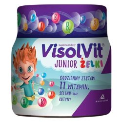 Visolvit Junior Jellies For Children - Fruit Flavour, 50 Pieces