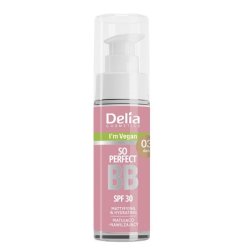 Delia So Perfect Vegan Bb Cream For Face With Spf30 03 Dark 30ml