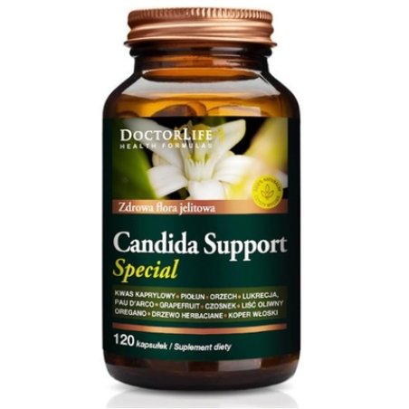 Doctor Life Candida Support Special Healthy Intestinal Flora Dietary Supplement 120 Capsules