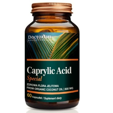 Doctor Life Caprylic Acid Special 800mg Dietary Supplement - 60 Capsules