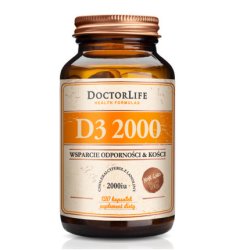 Doctor Life Doctor Lifed3 2000 Cholecalciferol From Lanolin 2000 Iu Dietary Supplement 120 Capsules